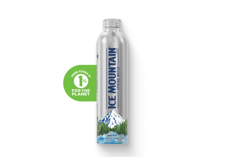 25 fl oz Aluminum Bottled Water, Single