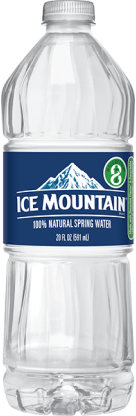 500 mL Bottled Water  Ice Mountain® Brand 100% Natural Spring Water