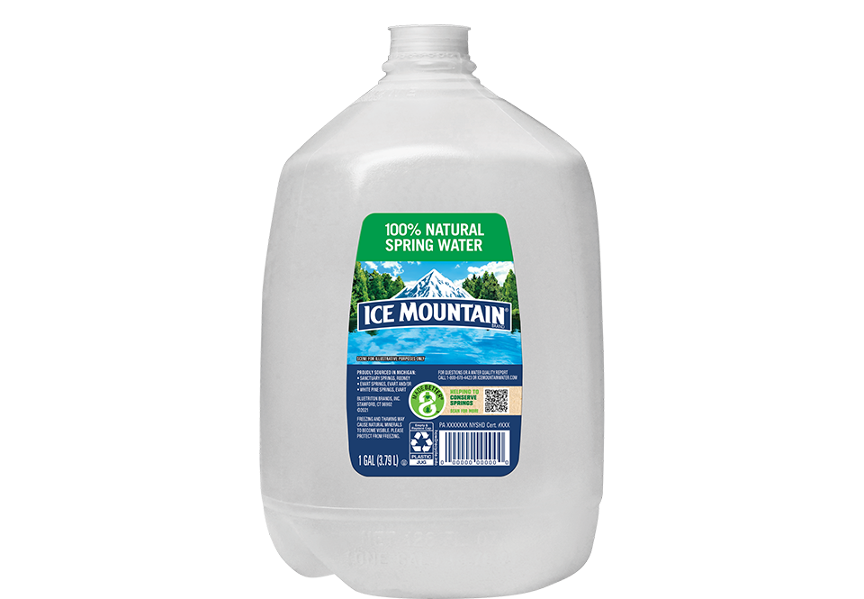 Ice Mountain Product Spring 1Gal bottle
