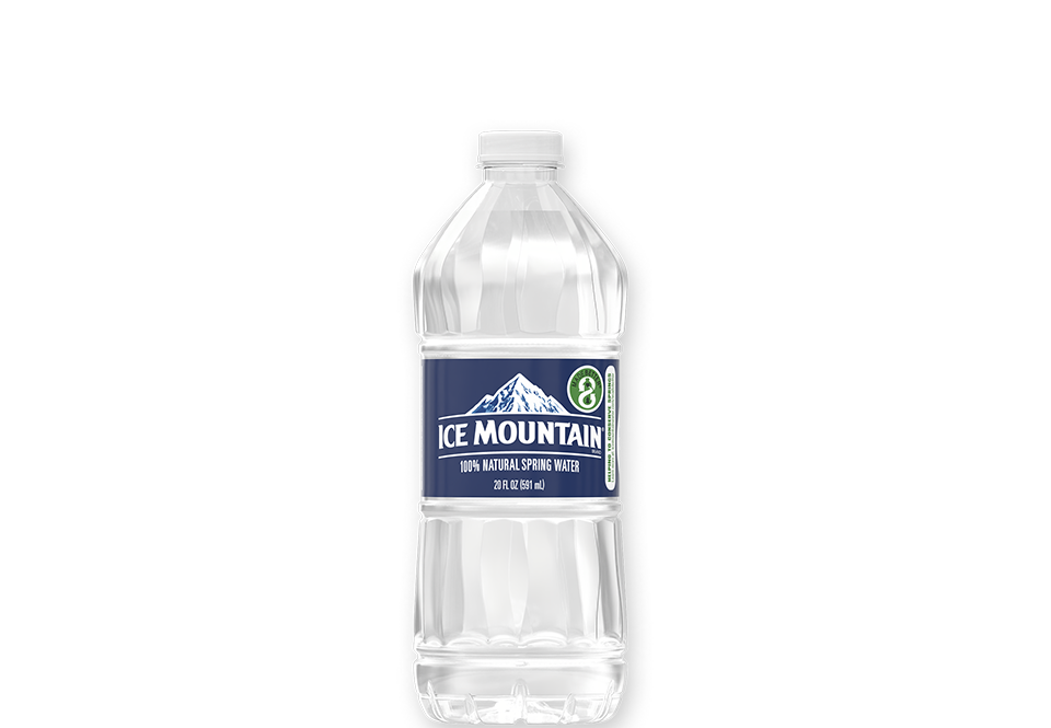 Ice Mountain Product Spring 20 oz bottle