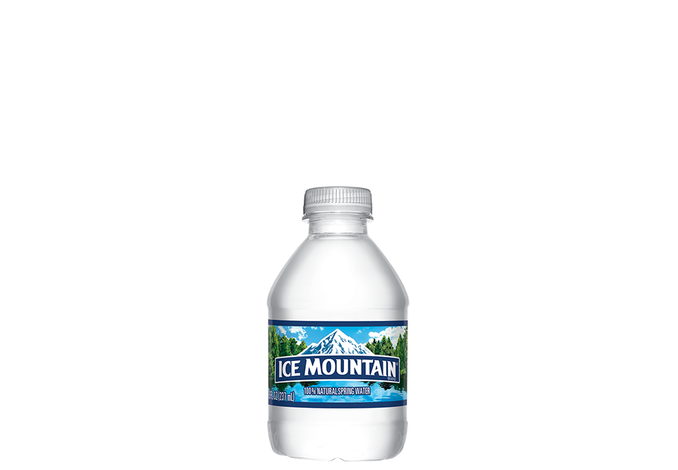 Ice Mountain product spring 8 oz bottle