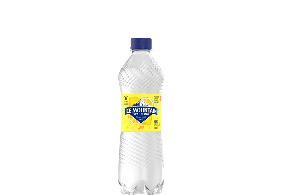 Ice Mountain® Sparkling Water Lemon Flavored
