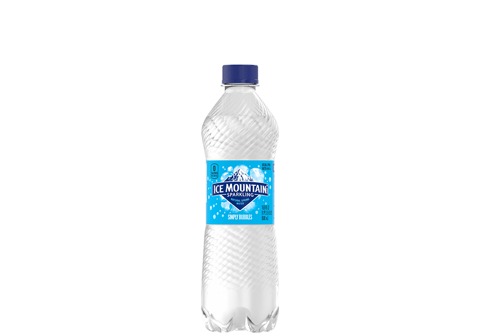 Ice Mountain® brand unflavored sparkling water
