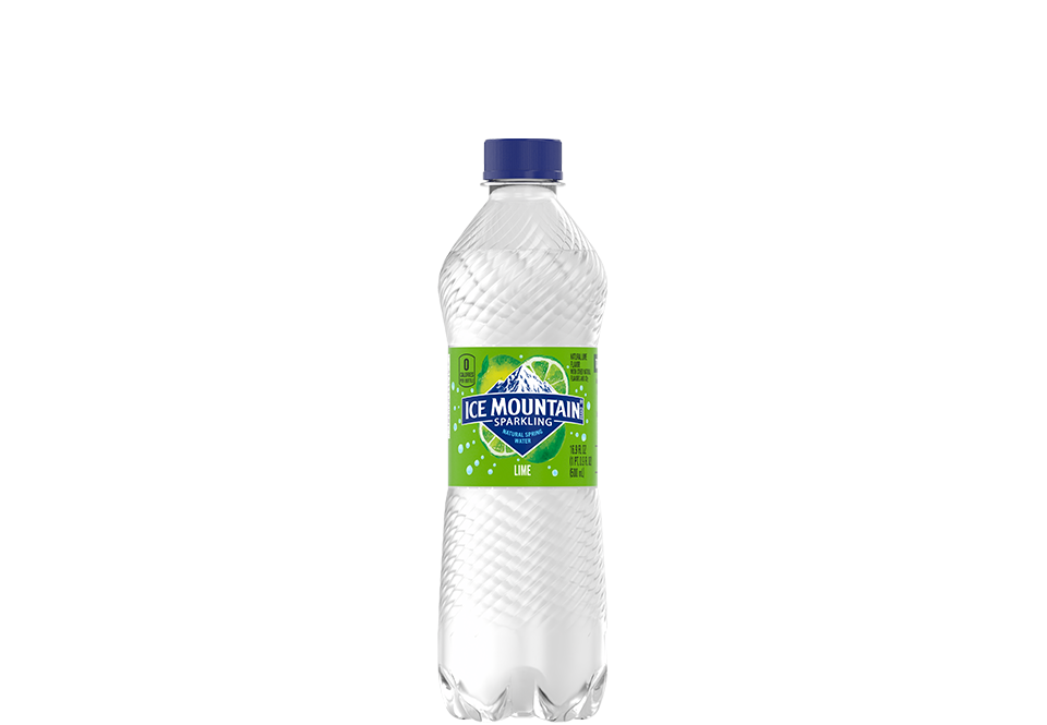 Ice Mountain® brand lime sparkling water