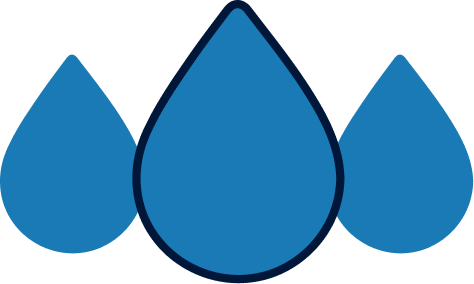 Ice Mountain water droplets - big